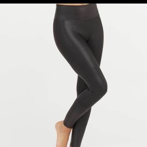 Spanx high waisted faux leather